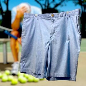 IZOD Oxford Chino Shorts – Size 42 (Blue)